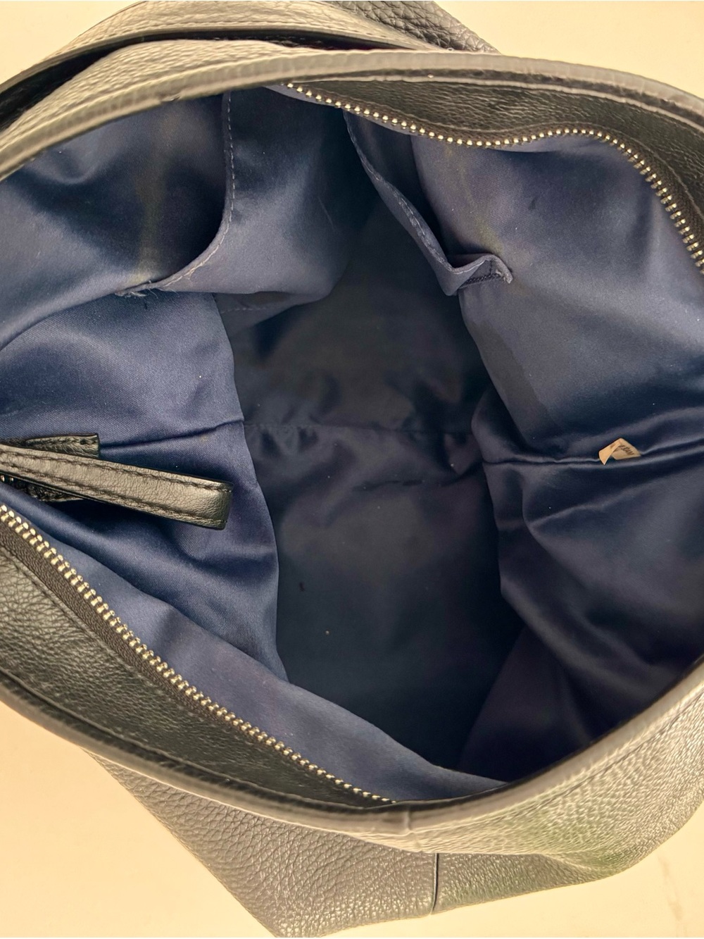 Coach Black Pebbled Leather Hobo Bag - Coach Lexy Bag w/crossbody attachment - Picture 4 of 7